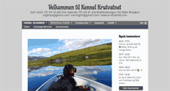 Desktop Screenshot of krutvatnet.com