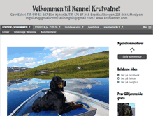 Tablet Screenshot of krutvatnet.com